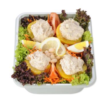 Pêche au thon crudités