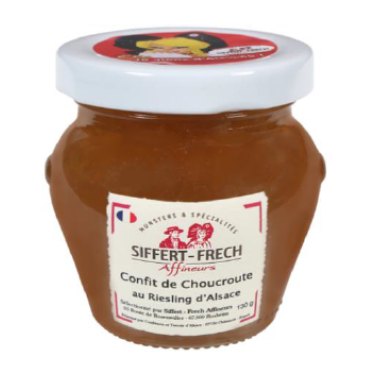 Confit de choucroute au riesling d'Alsace (125g)