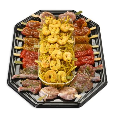 Teppanyaki avec nouilles (4 personnes)