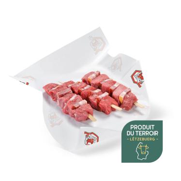 Brochettes de bœuf du terroir
