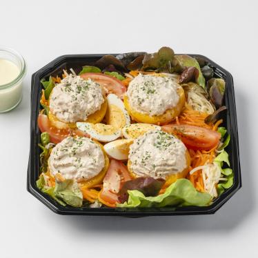 Pêche au thon crudités